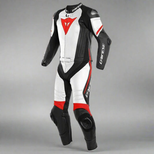 GRW 076 MotoGP Motorcycle Motorbike Leather Suit Two Piece